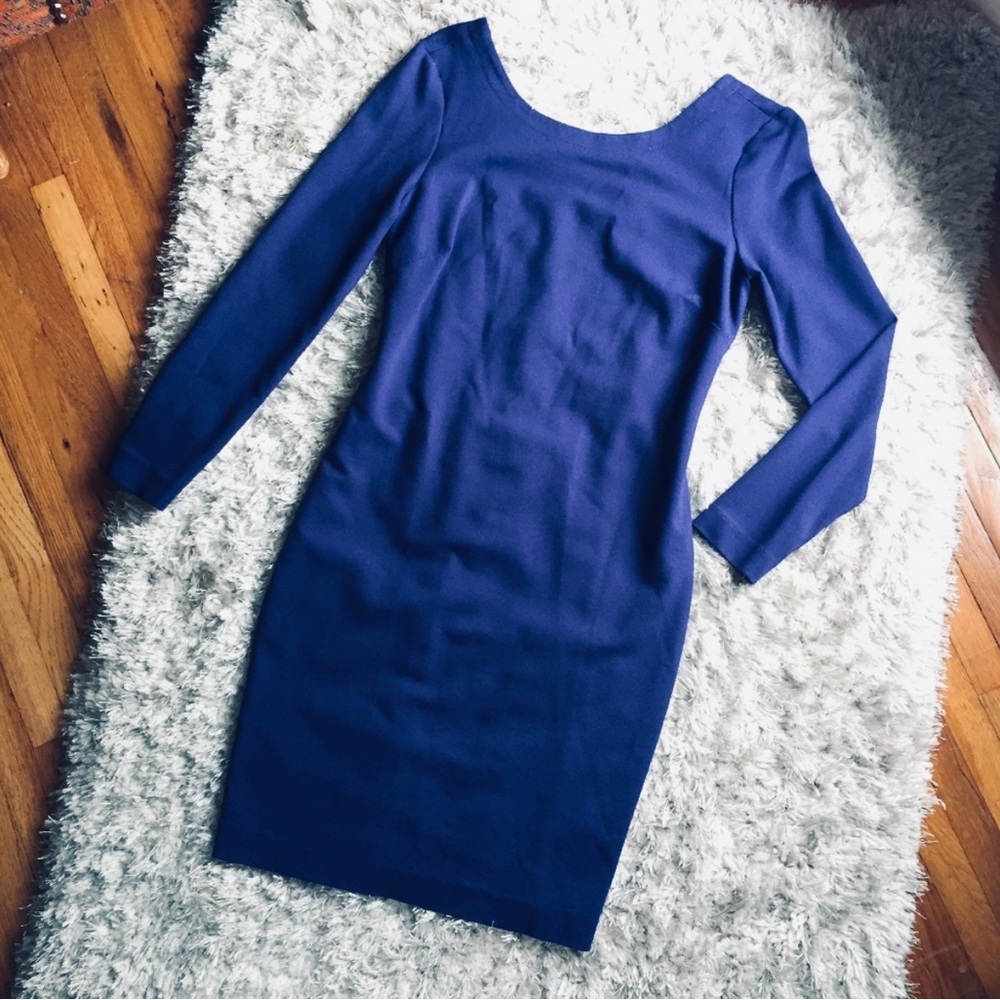 Low Back Blue Banana Republic Dress